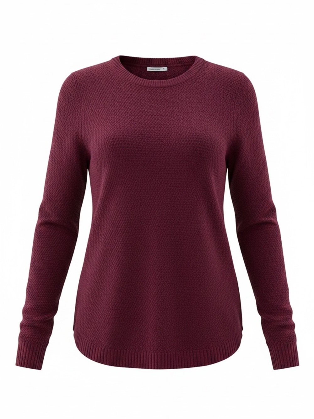 NWT Stitch Fix Pink Clover Nicole Textured Pullover Sweater 3X Burgundy